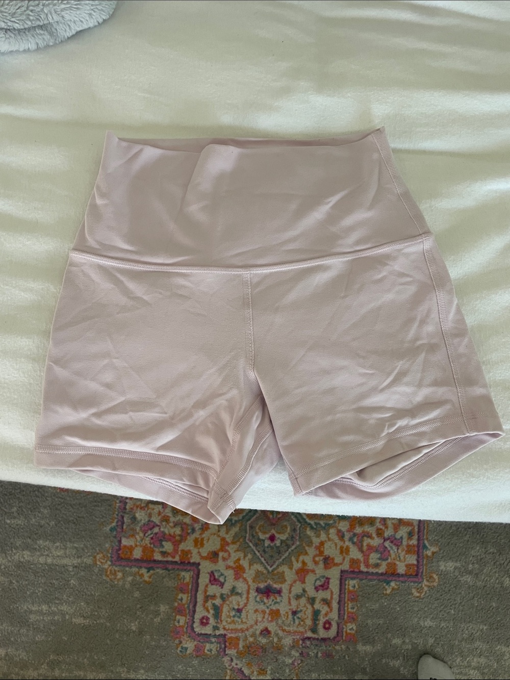 lululemon athletica High-Rise Soft Lavender Workout Shorts